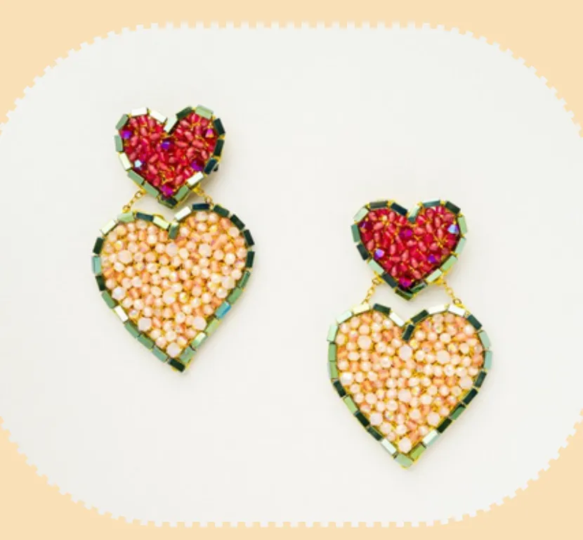 Aretes Love 123